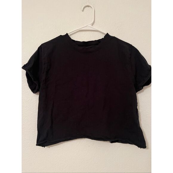 Free People x We The Free The Perfect Tee in Black NEW - Picture 4 of 8